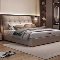 Belle Époque Leather Storage Bed #956