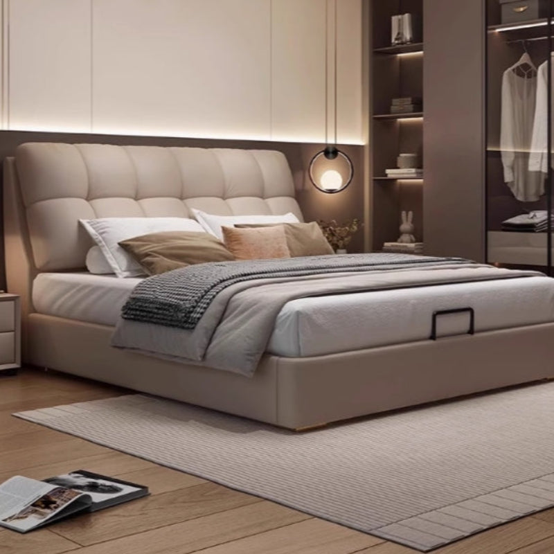 Belle Époque Leather Storage Bed #956