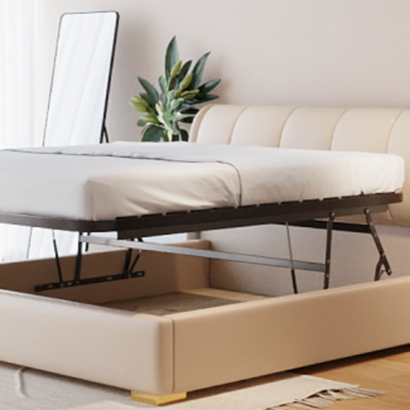 Sorelle Leather Upholstered Storage Bed #N129