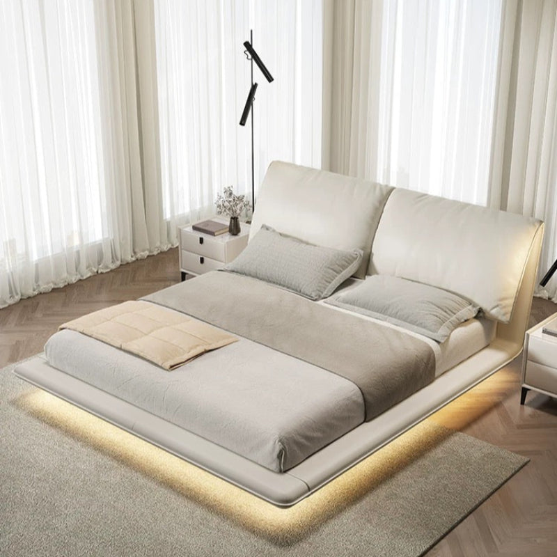 Lumina Float Leather Bed #861