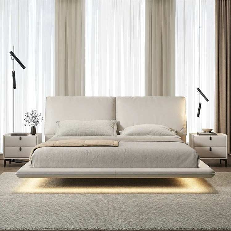 Lumina Float Leather Bed #861