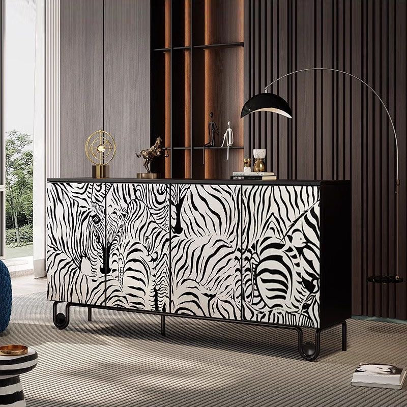 Zebra Print Sideboard