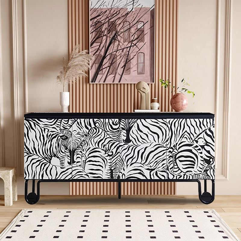Zebra Print Sideboard