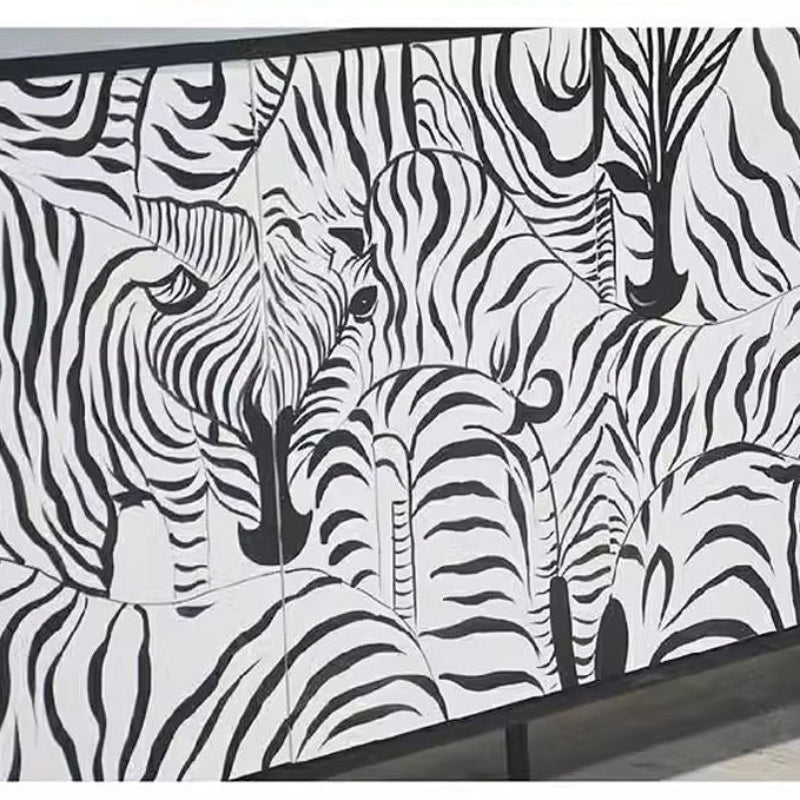 Zebra Print Sideboard