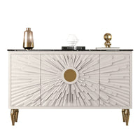 Soleil Royale Sideboard — Slate Top Entry Cabinet