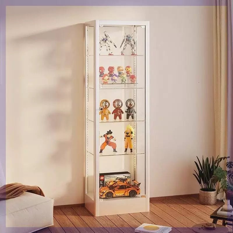 Glass LEGO Display Cabinet with LED Lights