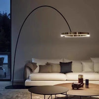 ArcHalo Floor Lamp — Modern Luxe Arched Lighting