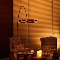 ArcHalo Floor Lamp — Modern Luxe Arched Lighting
