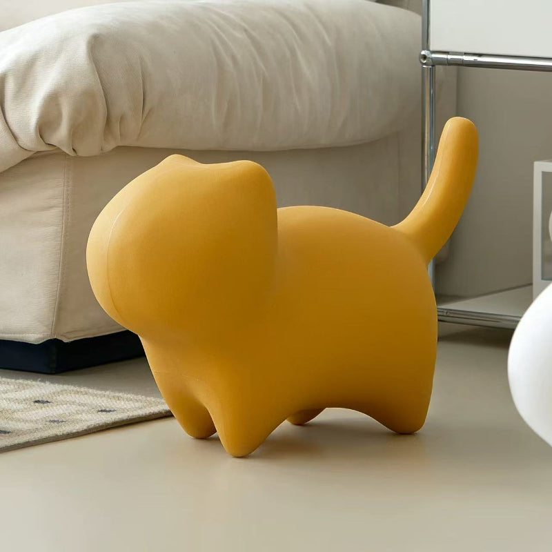 Cat-Shaped Kids' Stool