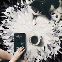 Monochrome Nova Round Cowhide Carpet