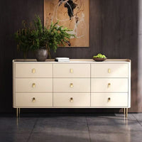 Arden 9-Drawer Wood Sideboard