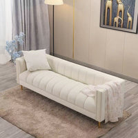Blanche Channel Tufted End-of-Bed Bench