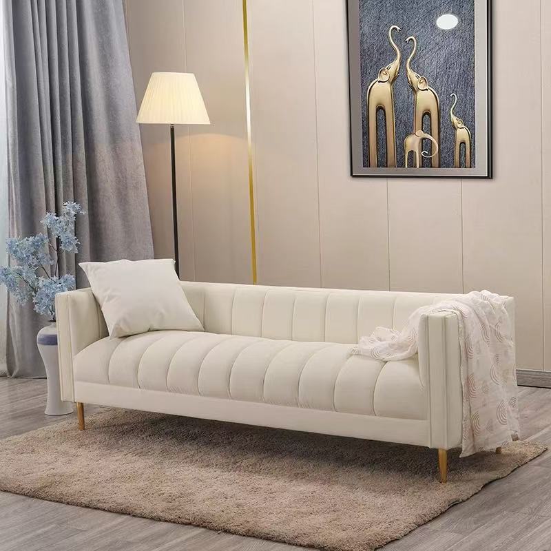 Blanche Channel Tufted End-of-Bed Bench