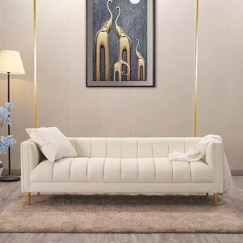 Blanche Channel Tufted End-of-Bed Bench