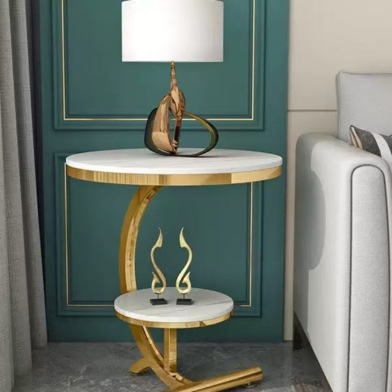 Aurelia Mini Marble Accent Table