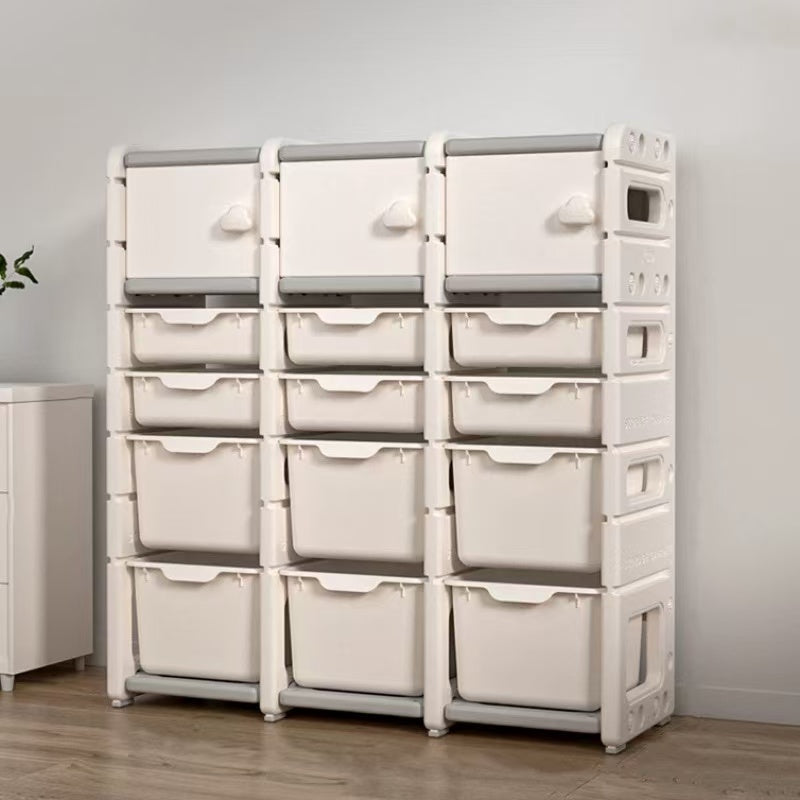 TidyTots Multi-Bin Storage Cabinet