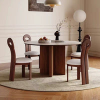 Arco Walnut Dining Table