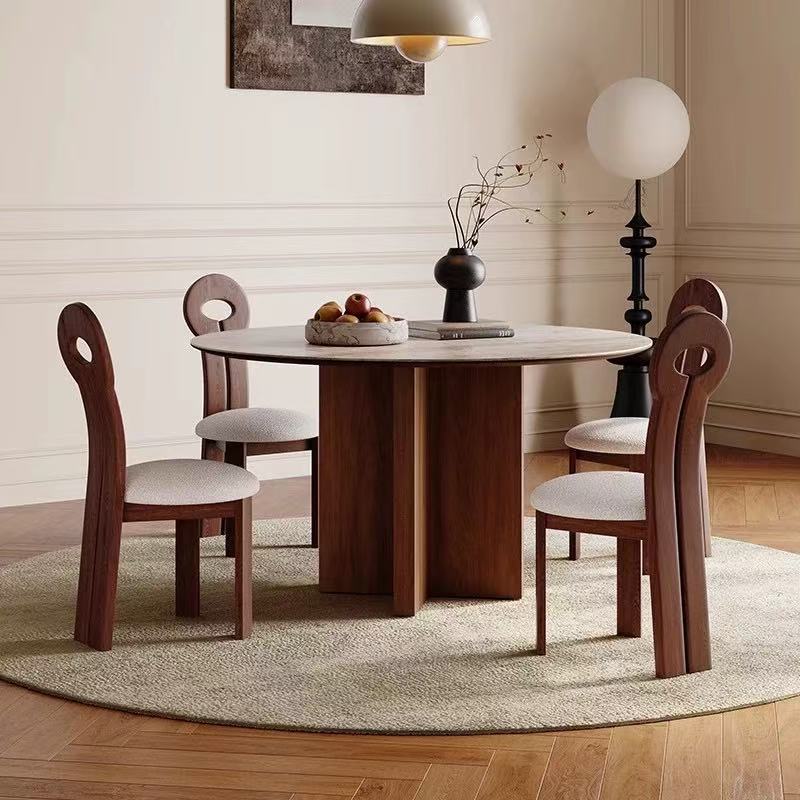 Arco Walnut Dining Table