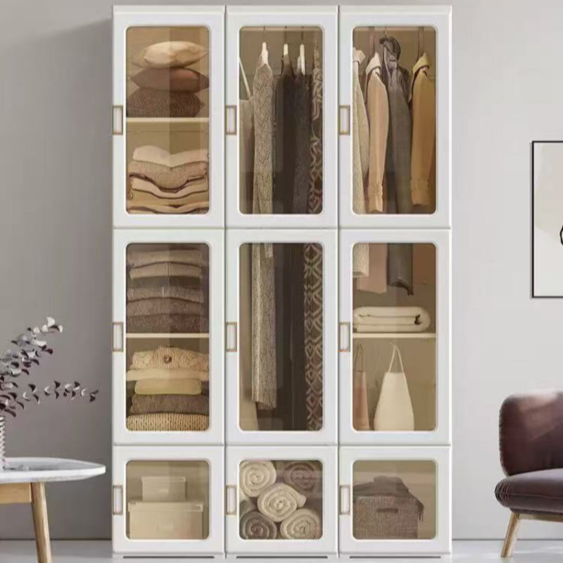 FlexStack Modular Wardrobe Storage Cabinet