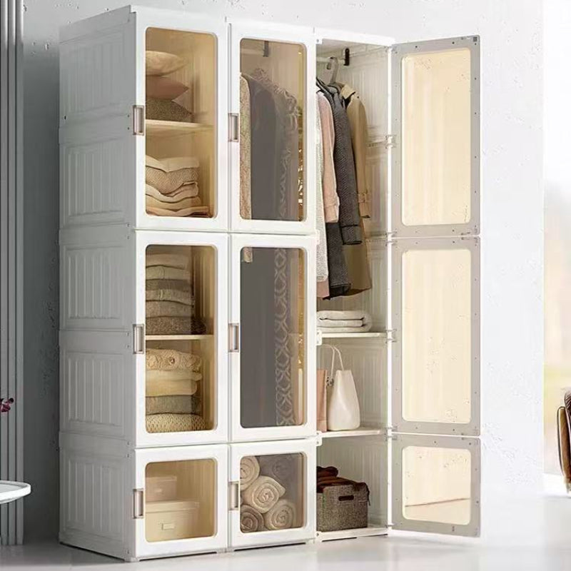FlexStack Modular Wardrobe Storage Cabinet