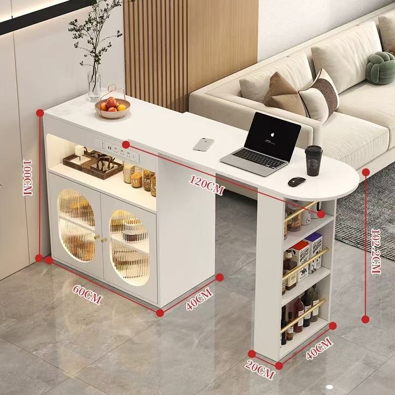 OrbitBar Swivel Sideboard Table
