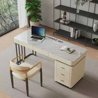 MarbleLuxe Executive Desk
