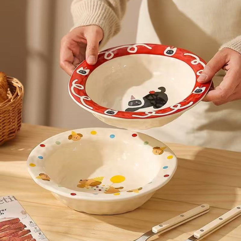 Balloon Pup Ceramic Dish Set