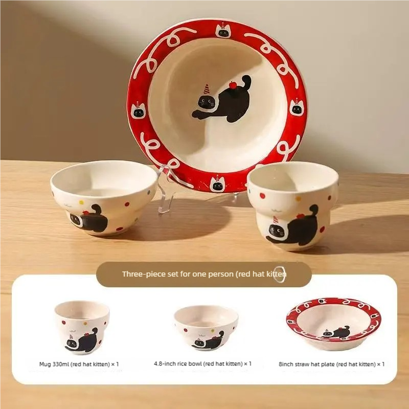 Balloon Pup Ceramic Dish Set