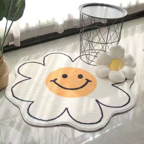 Creative Floral and Cartoon Shape Rug Collection