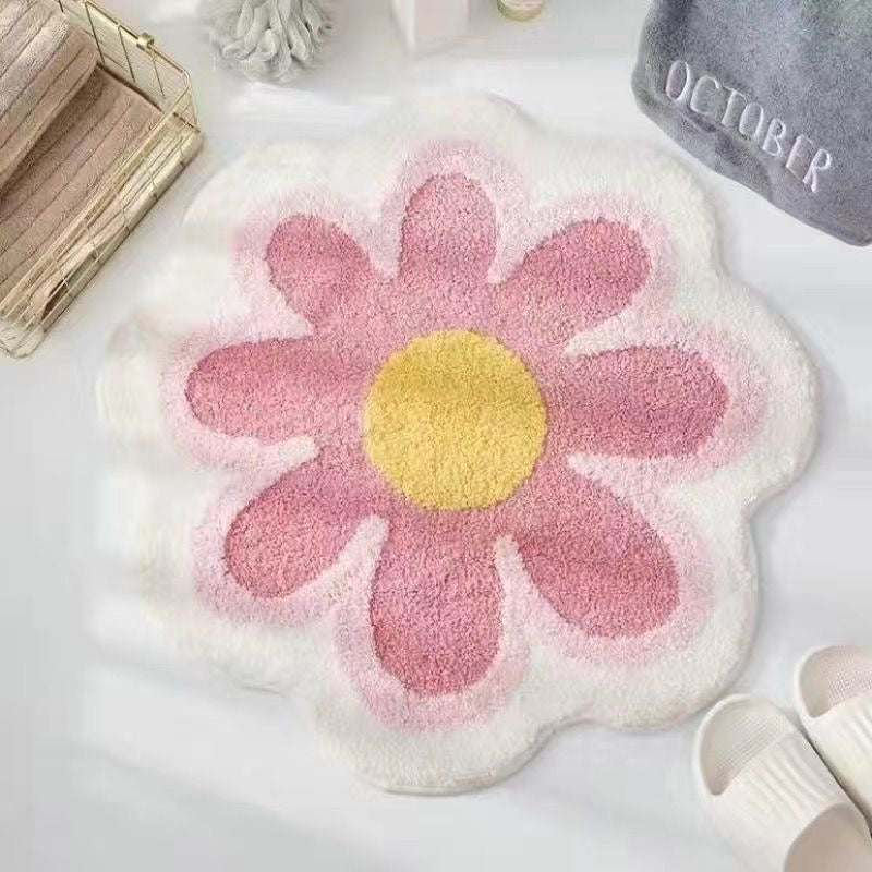 Creative Floral and Cartoon Shape Rug Collection