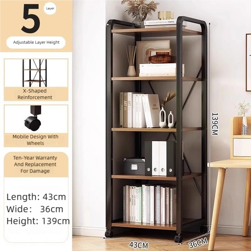 Urban Axis 5-Tier Bookshelf
