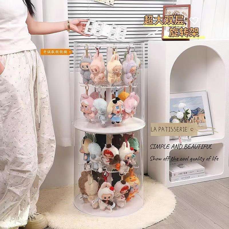 Figure rotating storage cabinet