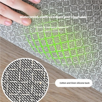Lunara Cream Washable Area Carpet