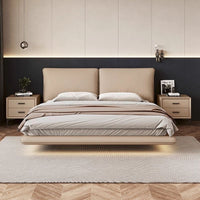 Lumina Float Leather Bed #861