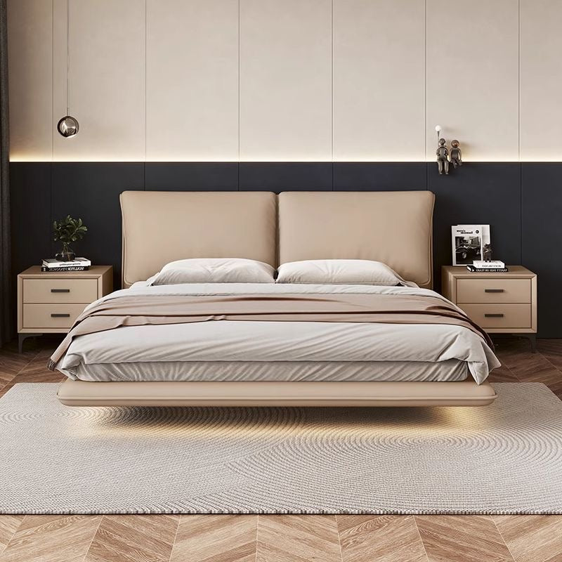 Lumina Float Leather Bed #861