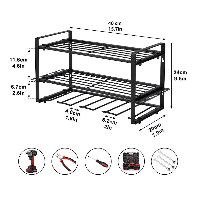 ToolDock Wall Organizer
