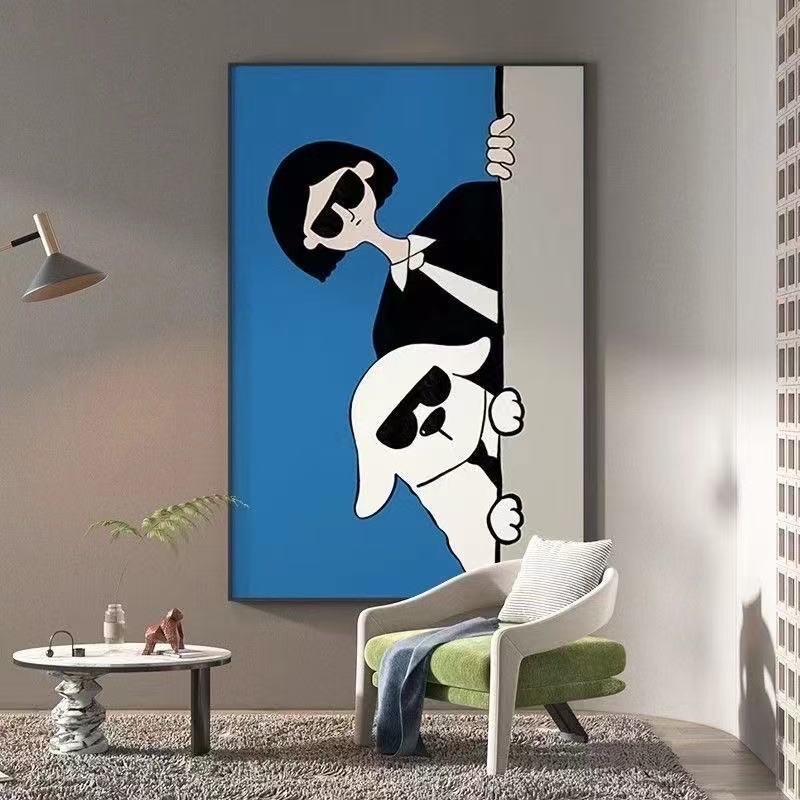 Lafayette And Dog Decorative Painting