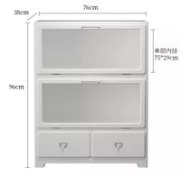 Wooden Figure Cabinet
