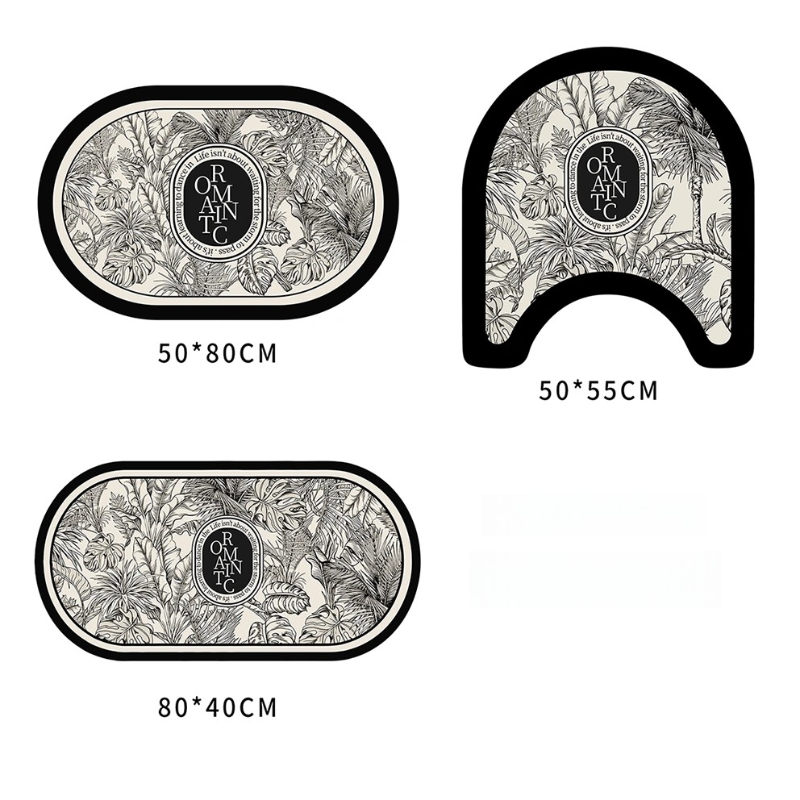 Oasis Bath Mat Set – 3-Piece