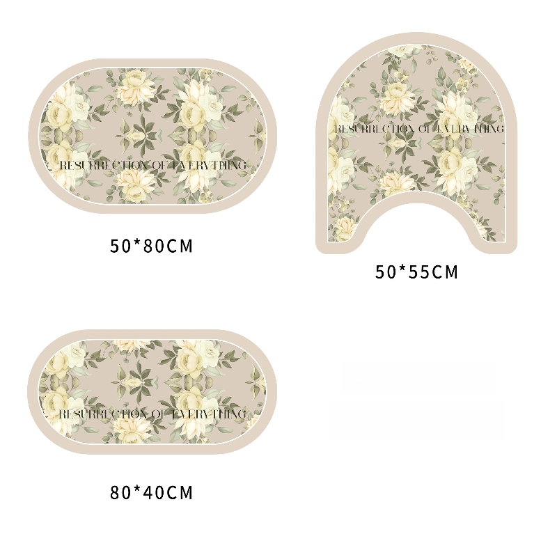 Oasis Bath Mat Set – 3-Piece