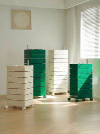 Multi-Layer Pulley Storage Cabinet