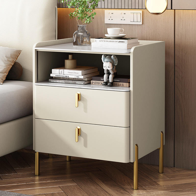Nova Luxe Leather Nightstand