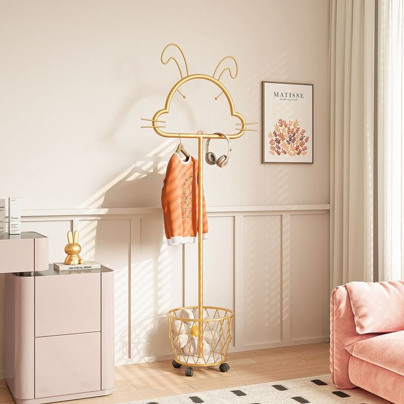 Bunny and cactus Cloud Coat Rack