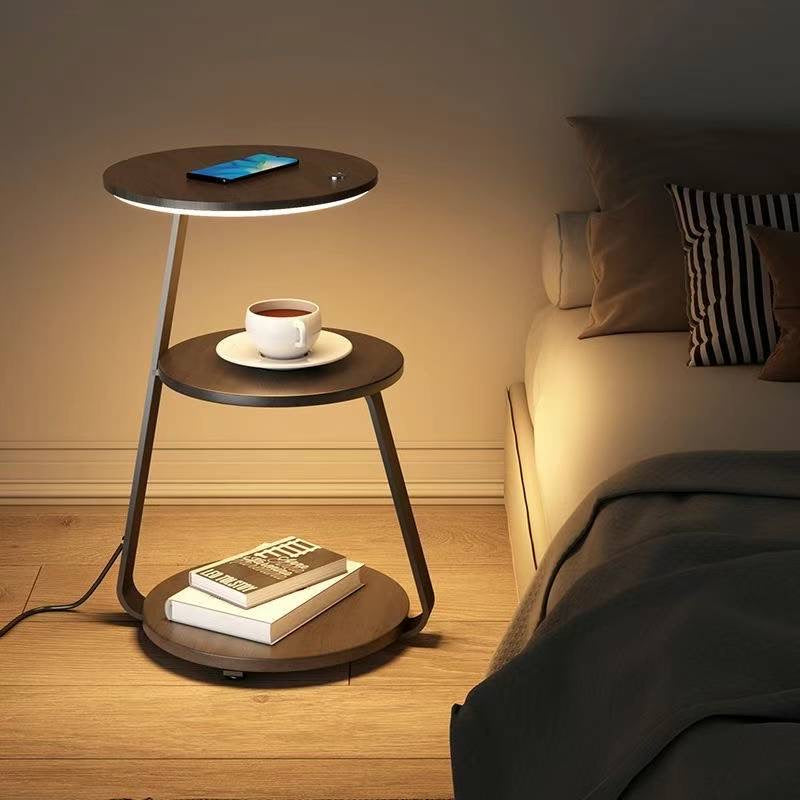 Luna Glow Charging Side Table