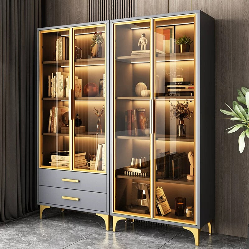 Luxe Glow Display Cabinet