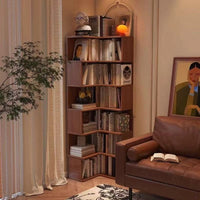 Arlo Corner Wood Bookshelf