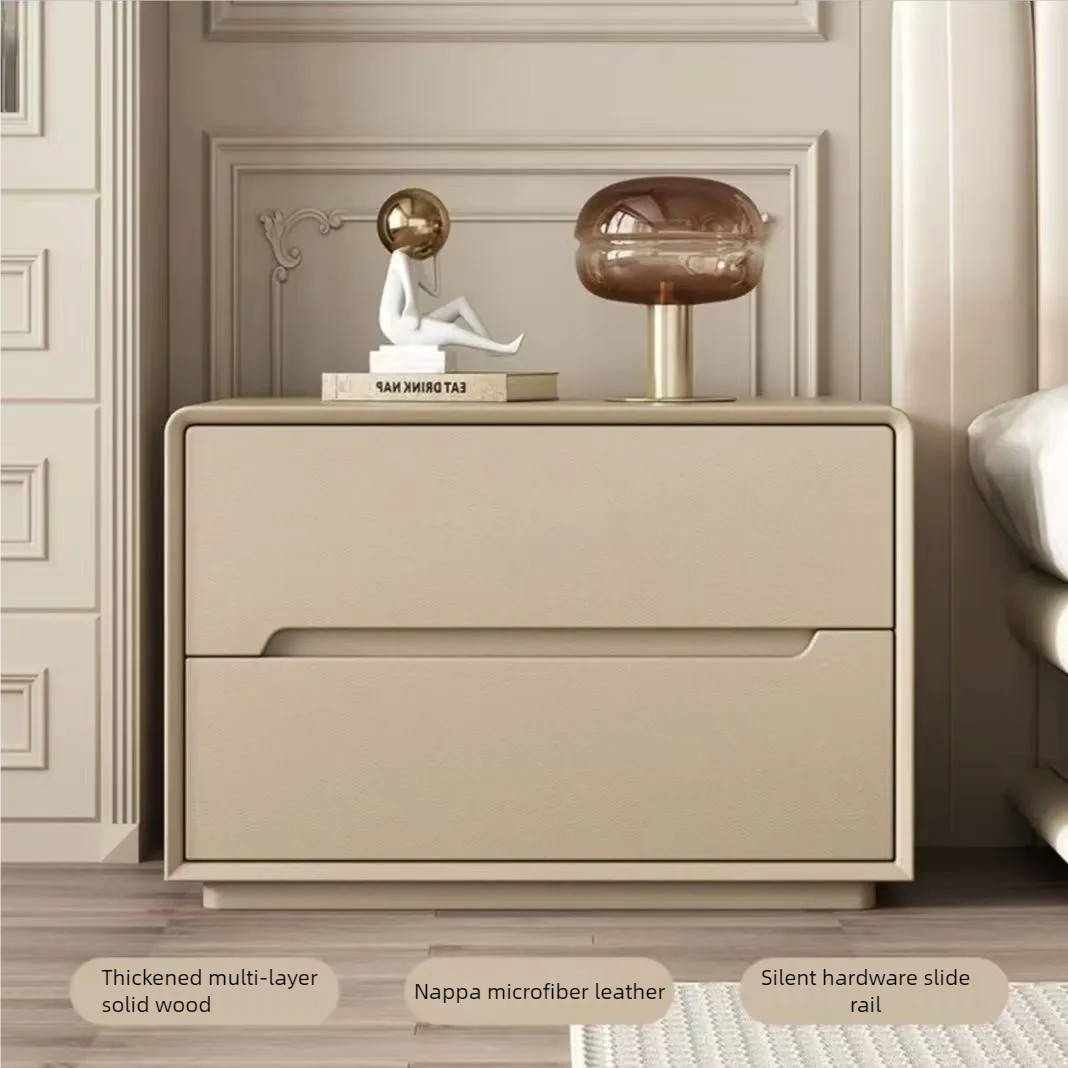 Luxe Cream Nightstand