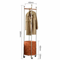 MetroLuxe Mobile Wardrobe Rack