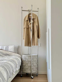 MetroLuxe Mobile Wardrobe Rack