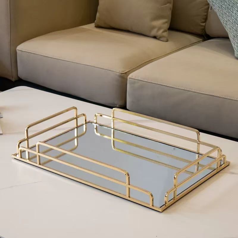 Luxe Mirror Serving Tray